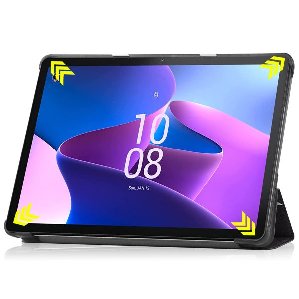 imoshion Coque tablette Trifold Lenovo Tab M10 (3rd gen) - Don't touch