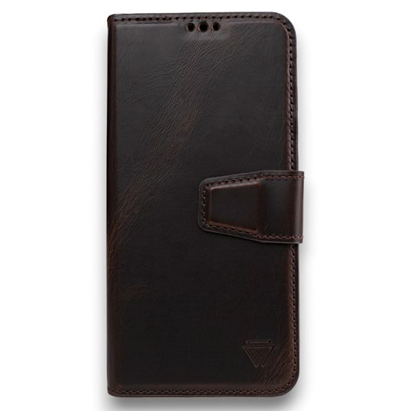 Wachikopa Étui de téléphone portefeuille Magic 2-in-1 Samsung S23 FE - Dark Brown