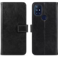 imoshion Étui de télephone portefeuille de luxe OnePlus Nord N10 5G - Noir