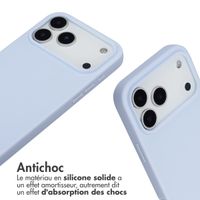 imoshion Coque en silicone avec cordon Apple iPhone 17 Pro Max - Violet