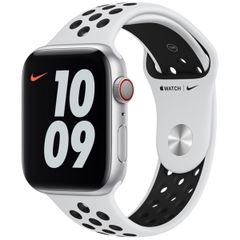 Apple Nike Sport Band Apple Watch Series 1 á 9 / SE (38/40/41 mm) | Series 10 (42 mm) - Pure Platinum/Black