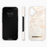 iDeal of Sweden Coque Fashion Apple iPhone 16 Plus - Rose Pearl Marble