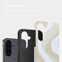 Selencia Coque arrière Vivid Samsung Galaxy A37 (5G) - Desert Waves Beige