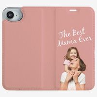 Concevez votre propre housse portefeuille Apple iPhone 16e - Blanc