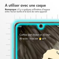 Accezz Protection d'écran en verre trempé Google Pixel 8 Pro