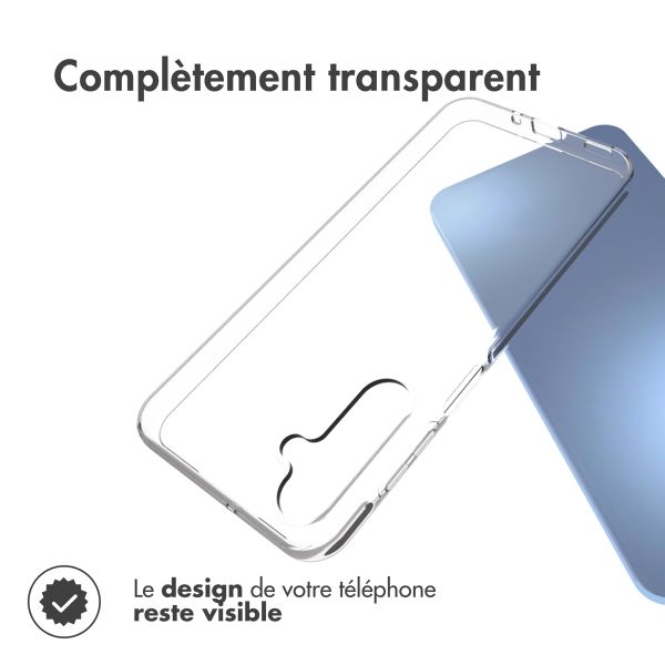 Accezz Coque Clear Samsung Galaxy A16 - Transparent
