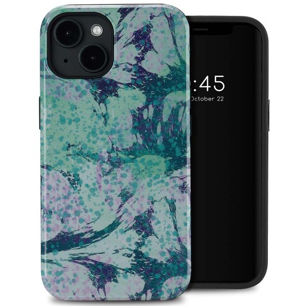 Selencia Coque arrière Vivid avec MagSafe Apple iPhone 14 - Fresh Paint Green