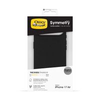 OtterBox Coque en cuir de cactus Symmetry MagSafe Apple iPhone Air - Noir Ash