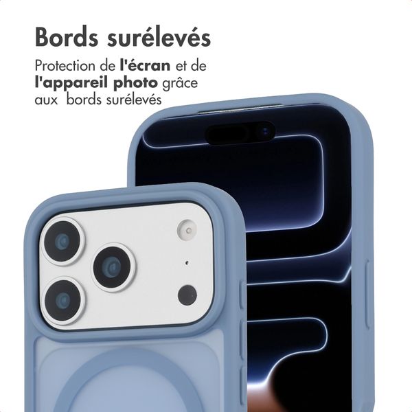 imoshion Coque Color Guard avec MagSafe Apple iPhone 17 Pro - Bleu clair