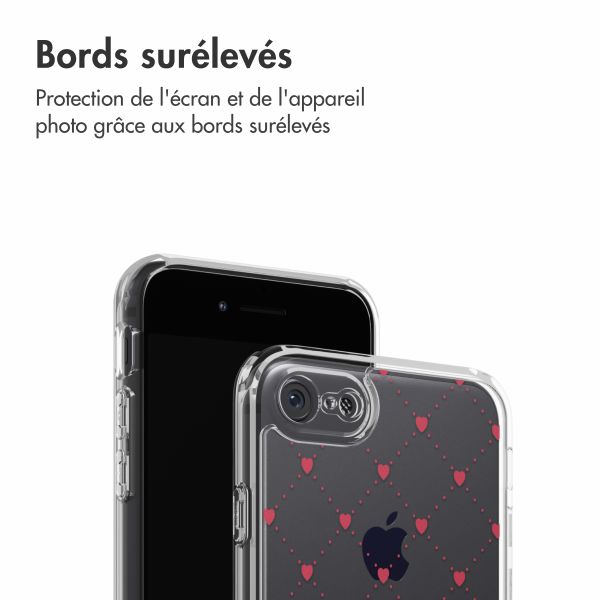 imoshion Coque Design Apple iPhone SE (2022 / 2020) / 8 / 7 - Crush Check
