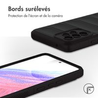 imoshion Coque arrière EasyGrip Samsung Galaxy A53 - Noir