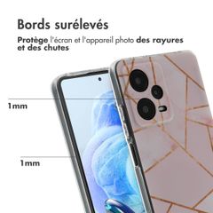 imoshion Coque Design Xiaomi Redmi Note 12 Pro - Pink Graphic