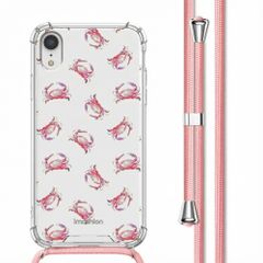 imoshion Coque Design avec cordon Apple iPhone Xr - Crab Watercolor
