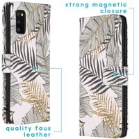 imoshion Coque silicone design Samsung Galaxy A41 - Glamour Botanic