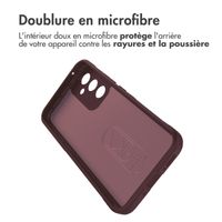 imoshion Coque arrière EasyGrip Samsung Galaxy A54 (5G) - Aubergine