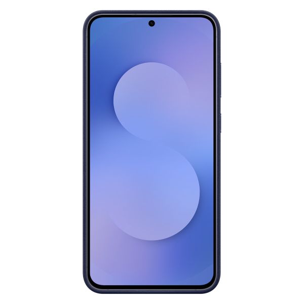 Samsung Original Coque KindSuit en Cuir Végan Samsung Galaxy S25 FE - Dark Blue