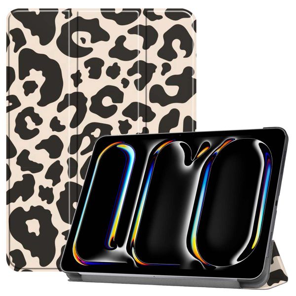 imoshion Coque tablette Design iPad Pro 11 (2024) M4 - Leopard