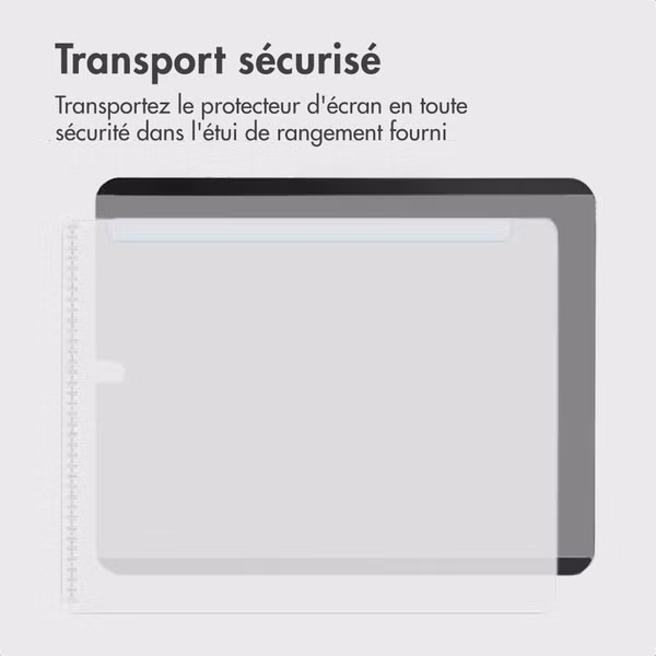 Accezz Protecteur d’écran de confidentialité magnétique Apple iPad 9 (2021) 10.2 pouces / iPad 8 (2020) 10.2 pouces / iPad 7 (2019) 10.2 pouces / Air 3 (2019) / Pro 10.5 (2017)