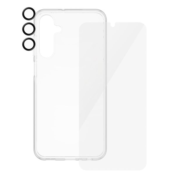 SAFE by PanzerGlass Pack 3-en-1 Safe - Coque + protection d'écran + protection de caméra Samsung Galaxy A25 (5G) - Transparent