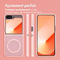 imoshion Coque Color Guard avec MagSafe Samsung Galaxy Z Flip 6 - Rose clair