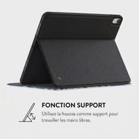 Burga Coque tablette Apple iPad 11 (2025) 11 pouces A16 / iPad 10 (2022) 10.9 pouces - Nera