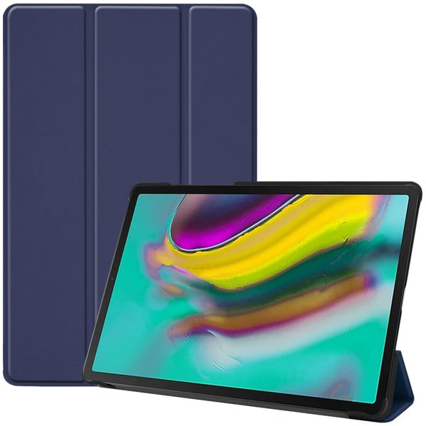 imoshion Coque tablette Trifold Samsung Galaxy Tab S5e - Bleu