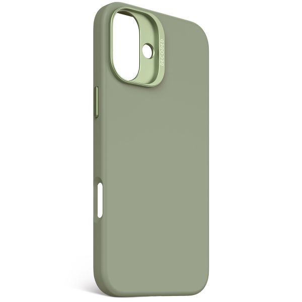 Decoded Coque en silicone MagSafe iPhone 16 Plus - Jade