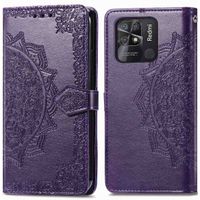 imoshion Etui de téléphone portefeuille Mandala Xiaomi Redmi 10C - Violet