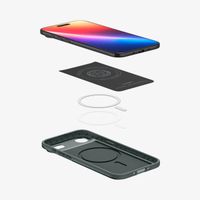 Spigen Coque Thin Fit avec MagSafe Apple iPhone Air - Abyss Green