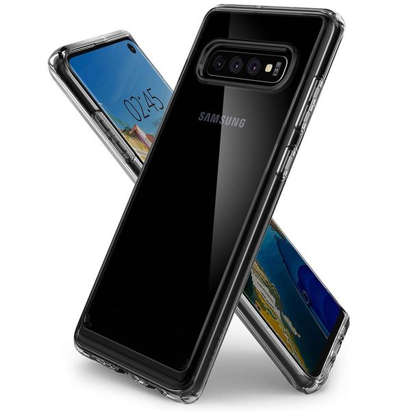 Spigen Coque Ultra Hybrid Samsung Galaxy S10 - Transparent