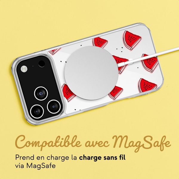 Concevez votre MagSafe Clear Case Apple iPhone 17 Pro Max - Transparent