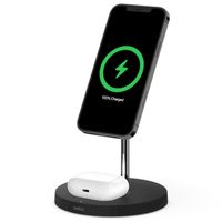 Belkin Chargeur sans fil 2 en 1 MagSafe iPhone + AirPods - Noir