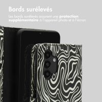 imoshion Étui de télephone portefeuille Design Samsung Galaxy A13 (5G) - Black And White