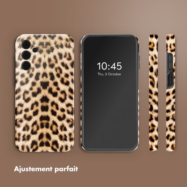 Selencia Coque arrière Vivid Tough Samsung Galaxy A15 (5G/4G) - Wild Leo