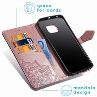 imoshion Etui de télephone Mandala Samsung Galaxy S7 - Rose Doré