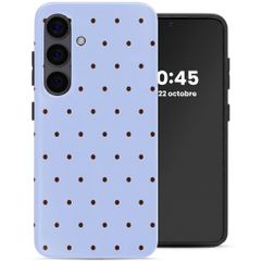 Selencia Coque arrière Vivid avec MagSafe Samsung Galaxy S24 - Happy Dots Digital Sky