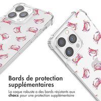 imoshion Coque Design avec cordon iPhone 13 Pro - Crab Watercolor