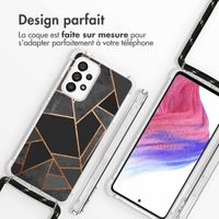 imoshion Coque Design avec cordon Samsung Galaxy A53 - Black Graphic