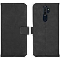imoshion Étui de télephone portefeuille de luxe Oppo A5 (2020) / A9 (2020) - Noir