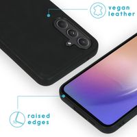 imoshion Etui de télephone luxe 2-en-1 amovible Samsung Galaxy A55 - Noir