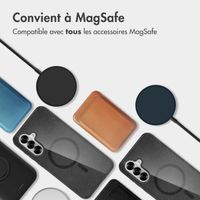 imoshion Coque Pailletée avec MagSafe Samsung Galaxy A36 - Glitter Noir