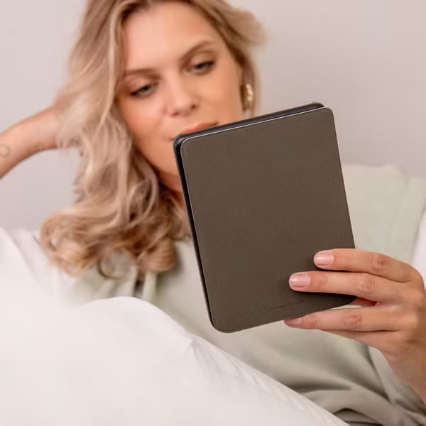 imoshion Étui de liseuse portefeuille Slim Hard Kobo Elipsa 2E - Bleu foncé