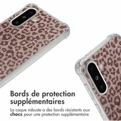 imoshion Coque Design avec cordon Samsung Galaxy A36 - Leopard Mood