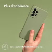 imoshion Coque Couleur Samsung Galaxy A22 (5G) - Olive Green