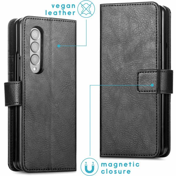 imoshion Étui de télephone portefeuille Samsung Galaxy Z Fold3 - Zwart - Noir