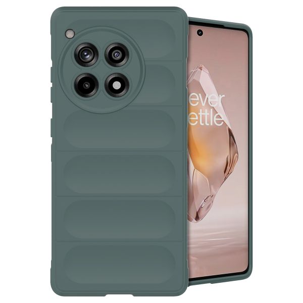 imoshion Coque arrière EasyGrip OnePlus 12R - Vert foncé