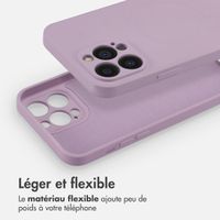 imoshion Coque Couleur avec MagSafe iPhone 13 Pro Max - Violet