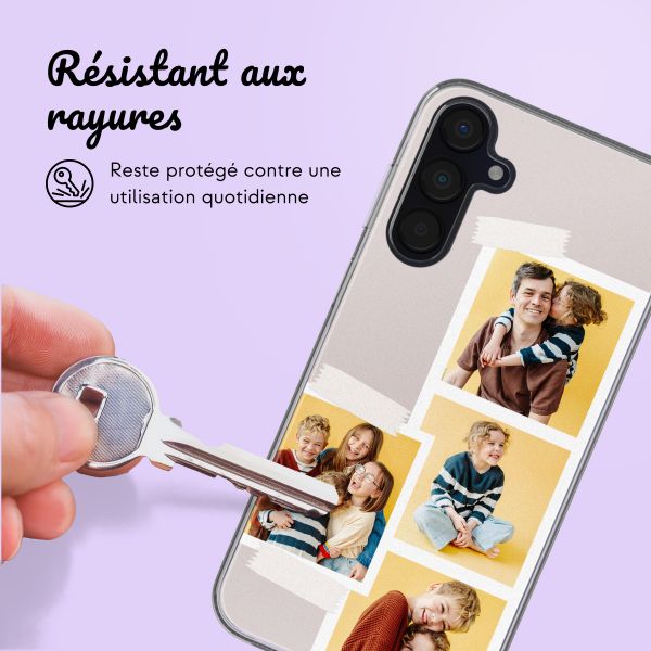 Coque personnalisée avec pellicule N°1 Samsung Galaxy A15 - Transparent