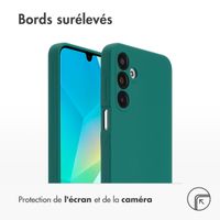 Accezz Coque Liquid Silicone Samsung Galaxy A16 5G - Forest Green