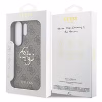 Guess Coque 4G Metal Logo Backcover Samsung Galaxy S26 Ultra - Marron